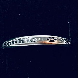 Size 9 Sterling Sophie Ring
